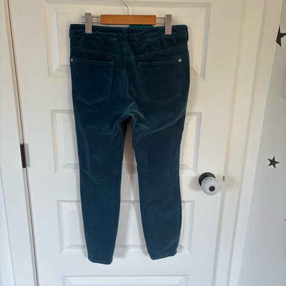 Anthropologie Pilco Blue Corduroy High Rise Skinny Jean 29 - Picture 4 of 9